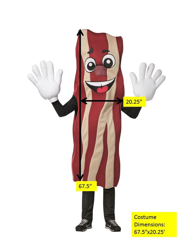Bacon Mascot, Adult One Size