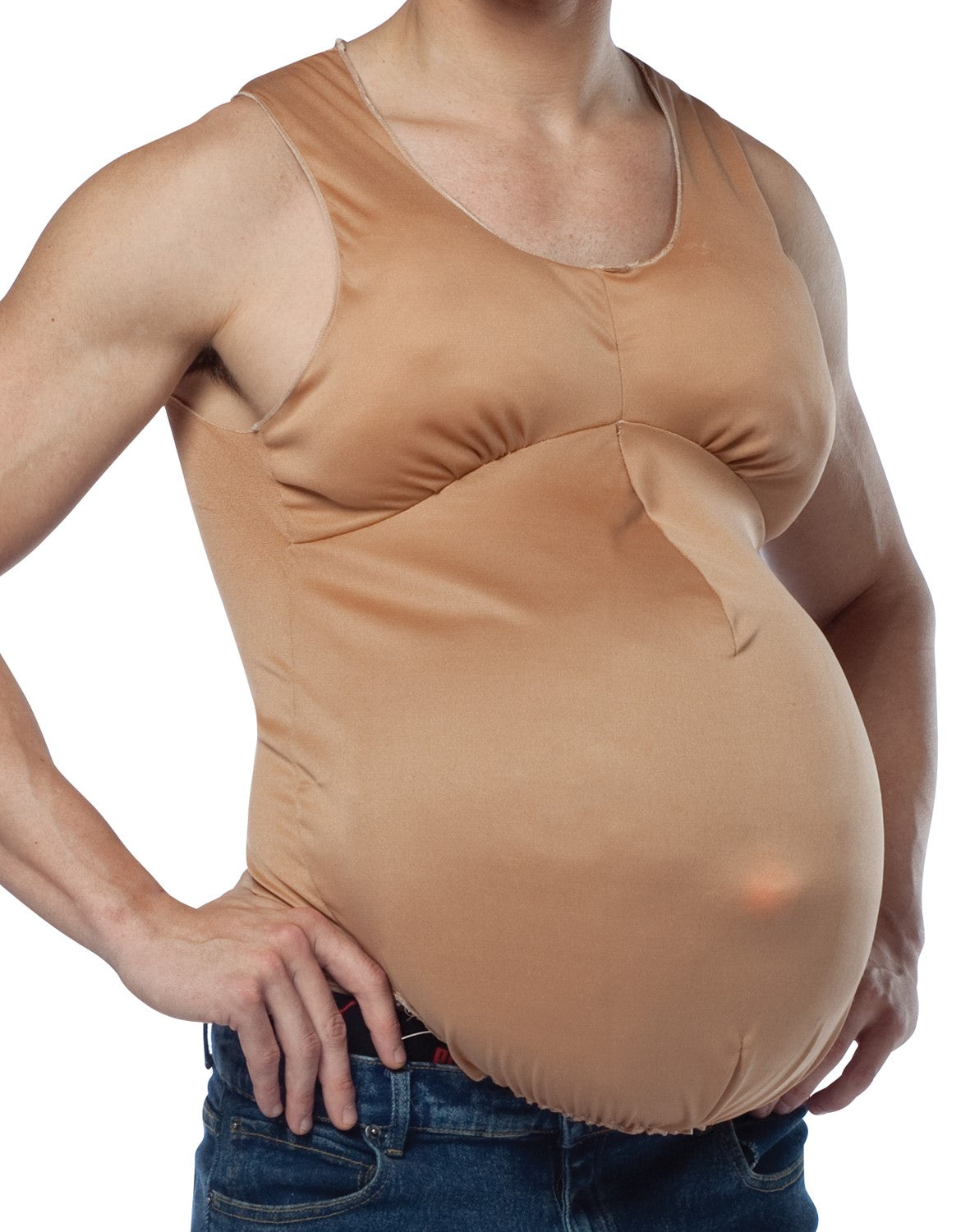 Pregnant Bodysuit Costume, Adult One Size