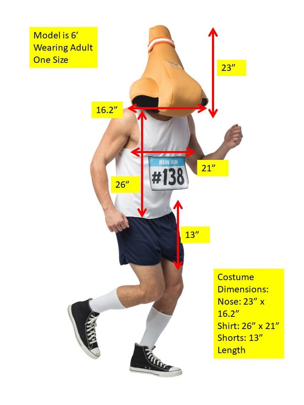 Runny Nose Costume, Adult One Size