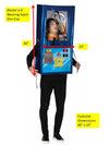 Claw Game Halloween Costume, Adult One Size