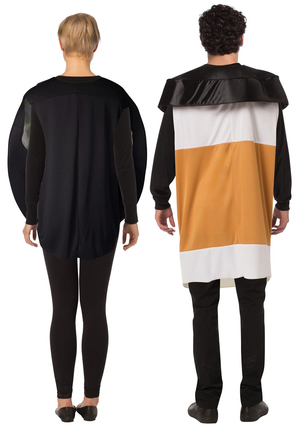 Dunk It Coffee 2 Go Cup & Chocolate Donut Couples Halloween Costume Set