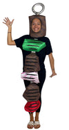 Beef Kebab and Pita Bread Poncho Couples Costume, Adult One Size