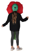 Red Rose Flower Costume, Child Size 7-10