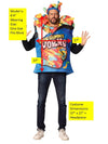 Sour Gummy Worms Costume, Adult One Size