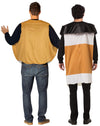 Bagel & Lox with Coffee Couples Costume, Adult One Size