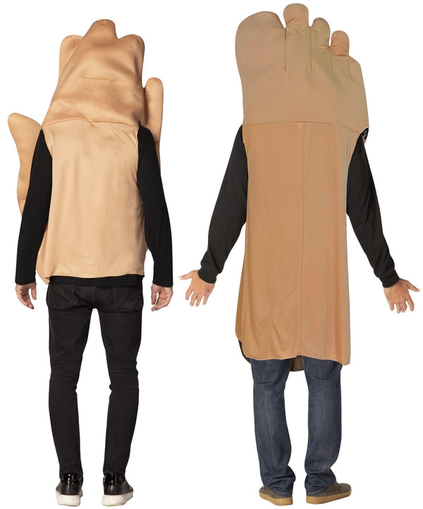 Hand and Big Foot Couples Costume, Adult One Size