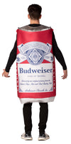 Budweiser Vintage Can & Bud Light Dress Couples Costume, One Size & Women's L-XL