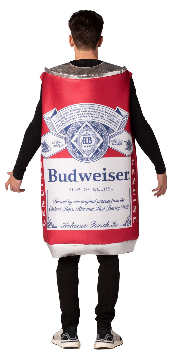 Budweiser Vintage Can & Bud Light Dress Couples Costume, One Size & Women's L-XL