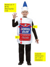 School Glue Squeeze Bottle Costume, Child Size 7-10