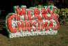 Merry Christmas Inflatable Yard Decor, Lights Up Outdoor/Indoor Use, 9 feet wide