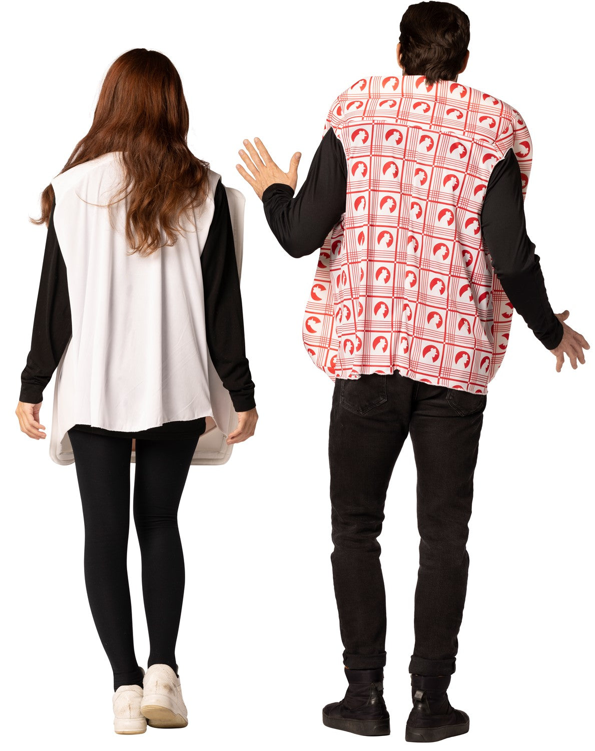 Chicken Fingers with Sauce Couples Halloween Costume, Adult One Size