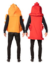 It's Hot Flaming Fire & Hydrant Couples Halloween Costume, Adult One Size