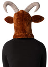Goat Mascot Head Costume, Adult One Size