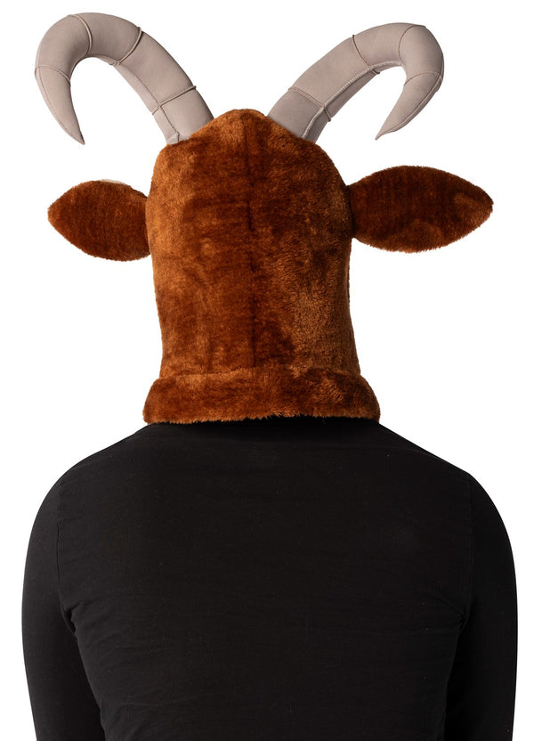 Goat Mascot Head Costume, Adult One Size