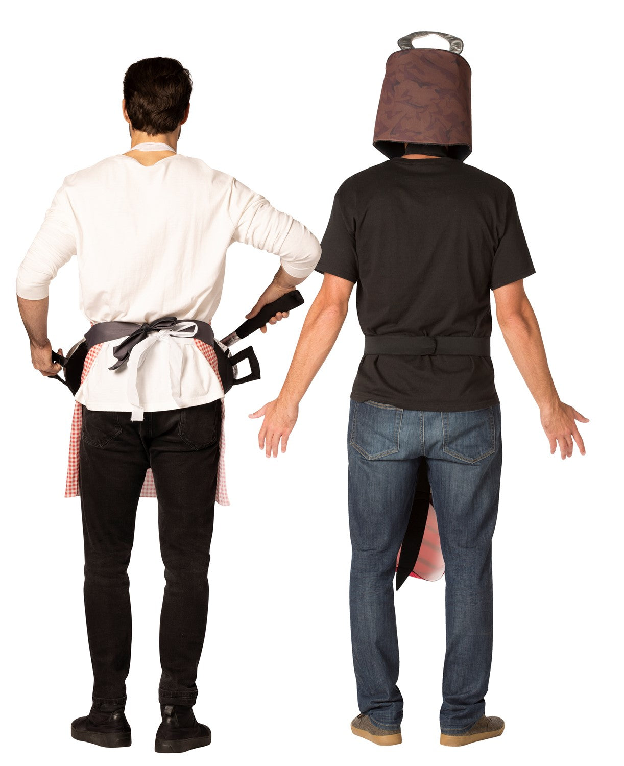 Grill Master & Beef Kebab Halloween Couples Costume Set, Adult One Size