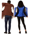 Men's Brown Wallet & Platinum Credit Card Halloween Couples Costume, Adult One S