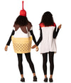 Ice Cream Sundae & Sprinkles Halloween Couples Costume, Adult One Size