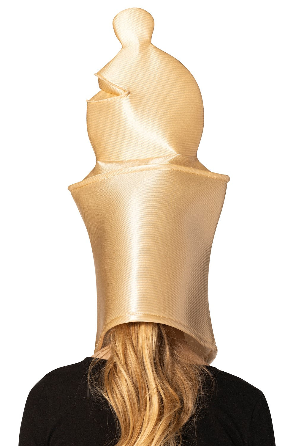 Ultimate Deluxe Beige Bishop Chess Headpiece Mask, Adult One Size