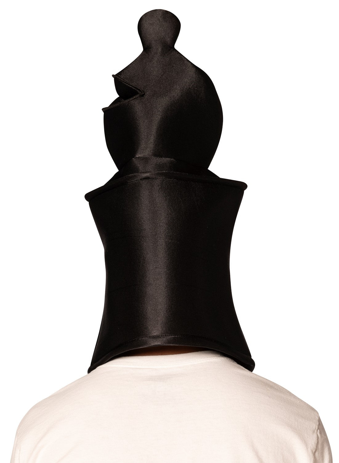 Ultimate Deluxe Black Bishop Chess Headpiece Mask, Adult One Size