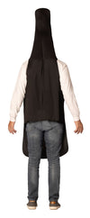 Get Real Bottle of Red Wine Halloween Costume, Adult One Size