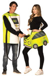 Electric Car & Charger Couple Halloween Costume, Adult One Size