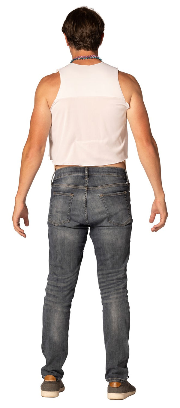 Mardi Gras Flasher Shirt Halloween Costume, Adult One Size