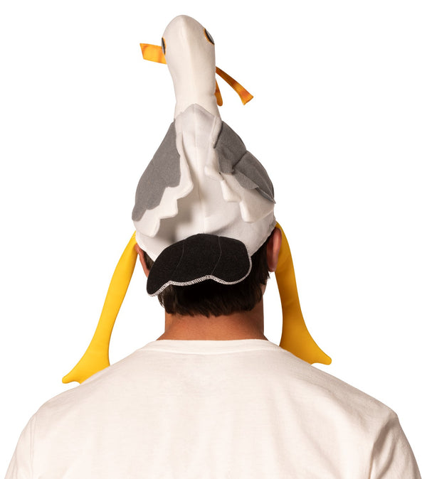 Seagull Hat Halloween Costume, Adult One Size