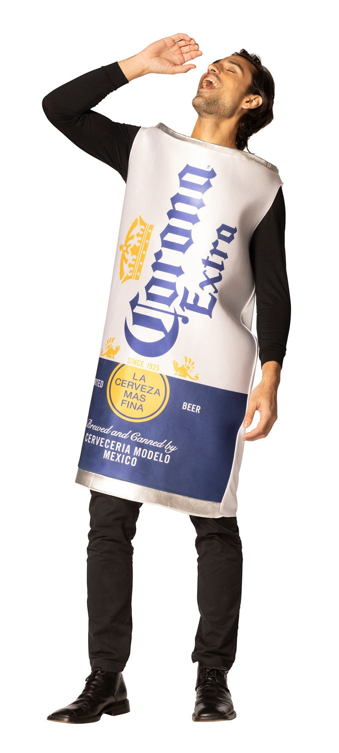 Corona Extra Beer Can Costume, Adult One Size