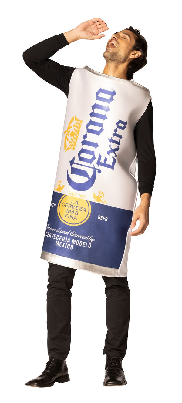 Corona Extra Beer Can Costume, Adult One Size