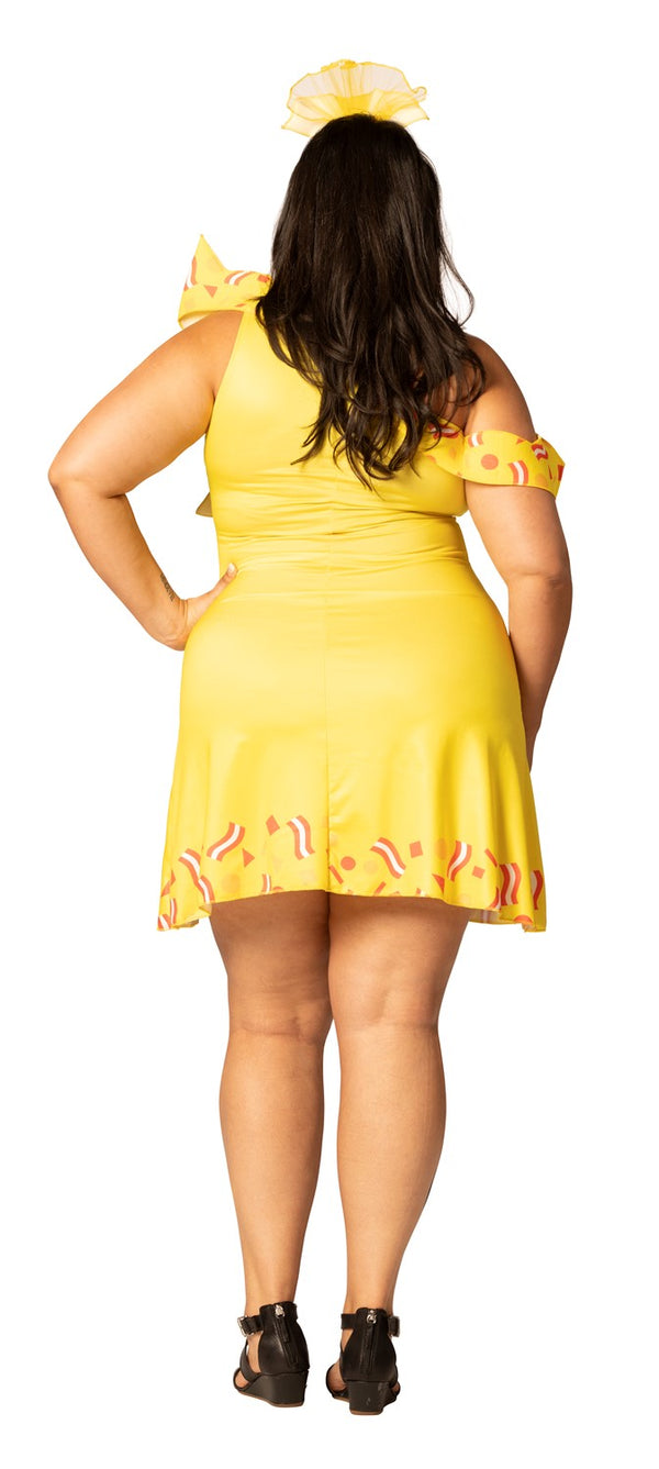 Sugar Babies Dress Halloween Costume, Women's Size L-LXL (14-16)