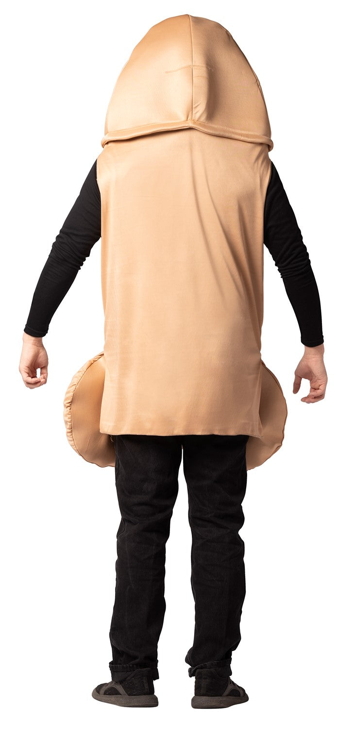 Beige  Penis and Vagina Couple Halloween Costume, Adult One Size