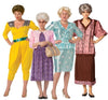 Golden Granny Wise Halloween Costume with Wig, Adult Size S-M