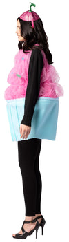 Cupcake Pink and Blue Sweet Eats Costume, Adult One Size