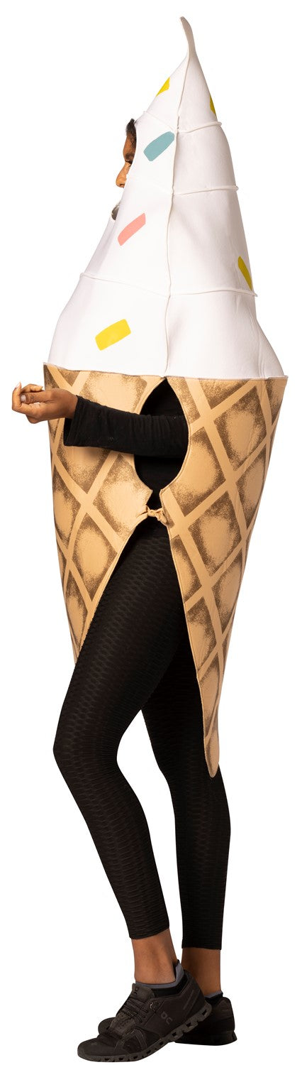 Ice Cream Cone Costume, Adult One Size