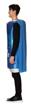 Anheuser Busch Bud Light Beer Can Halloween Costume, Adult One Size