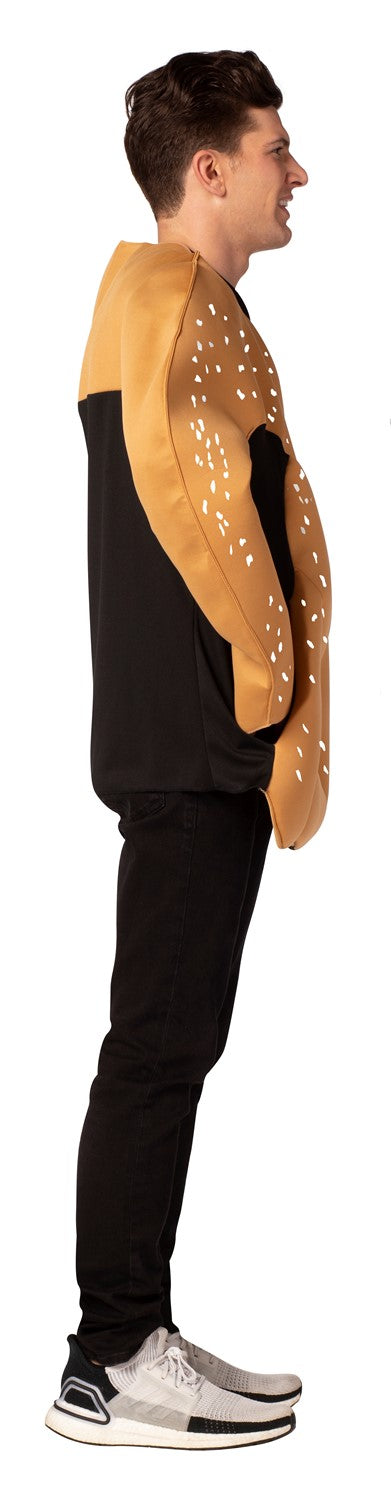 Bendable Pretzel Halloween Costume, Adult One Size
