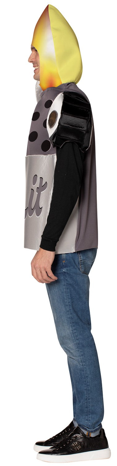 Lit Lighter Costume Halloween Costume, Adult One Size