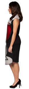 Get Real Glass of Red Wine Halloween Costume, Adult One Size