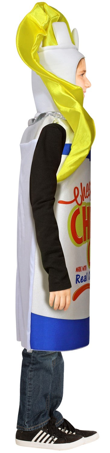 Cheezy Cheese Spray Halloween Costume, Child Size 7-10