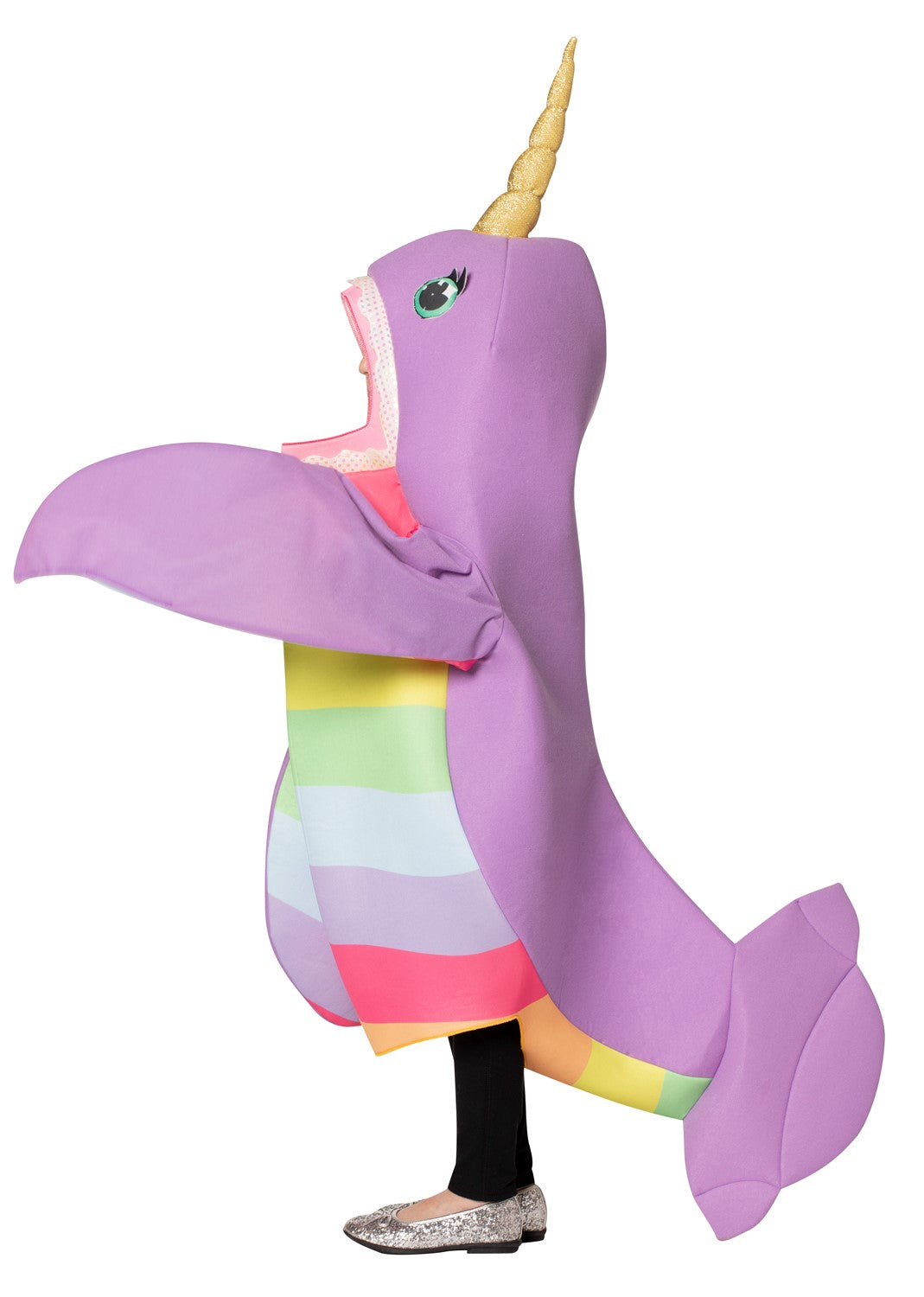 Magical Narwhal Halloween Costume, Child Size 4-6