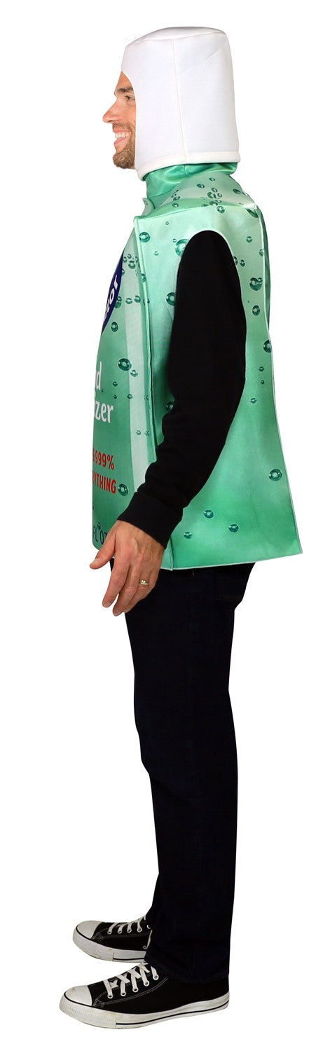 Germinator Hand Sanitizer Bottle Halloween Costume, Adult One Size