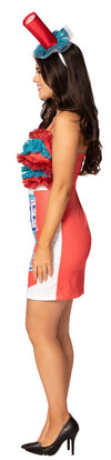 ICEE Swirl Dress Costume, Women's Size 4-8