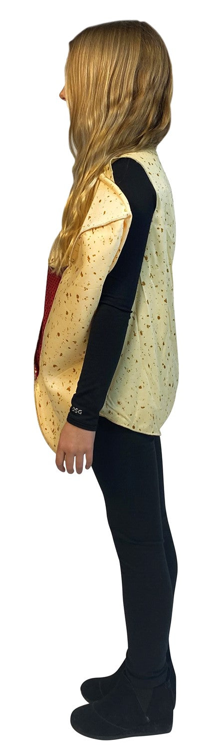 Hamantaschen Cookie Purim Halloween Costume,  Child Size 7-10