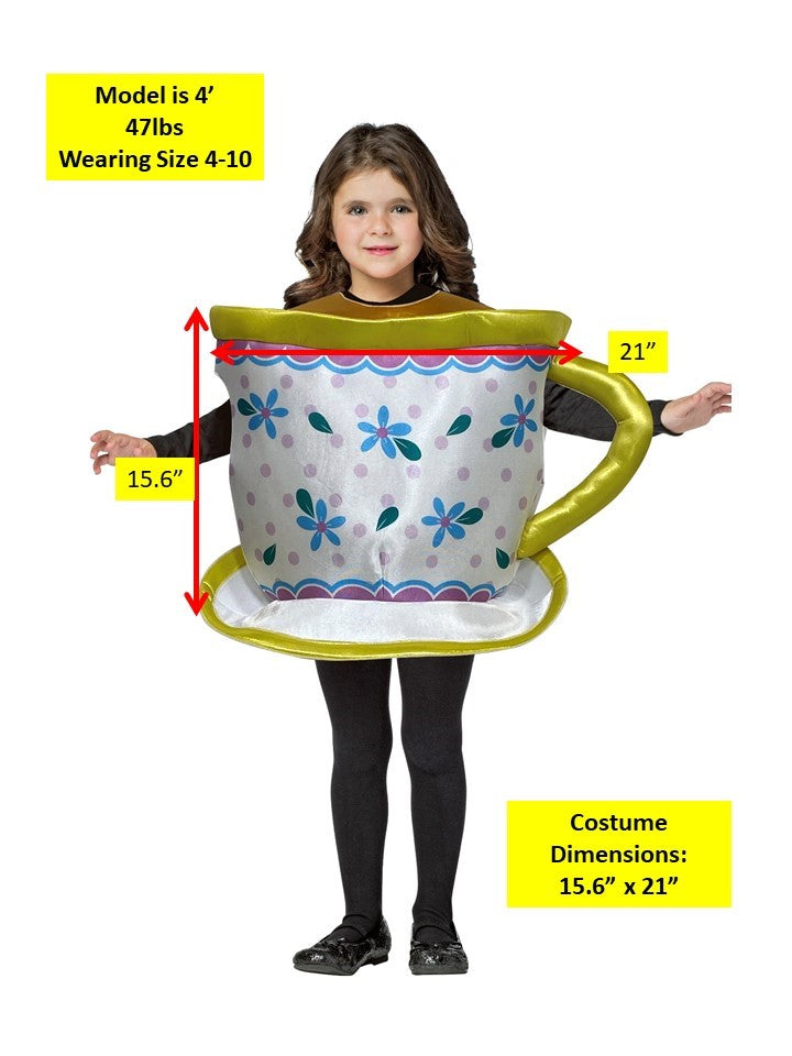 Tea Cup Costume, Child 4-10