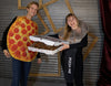 Pepperoni Pizza & Pizza Cutter Couple Costume, Adult One Size