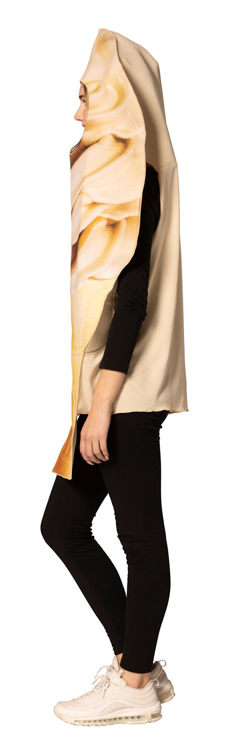 Get Real Soft Serve Ice Cream Cone Costume, Adult One Size