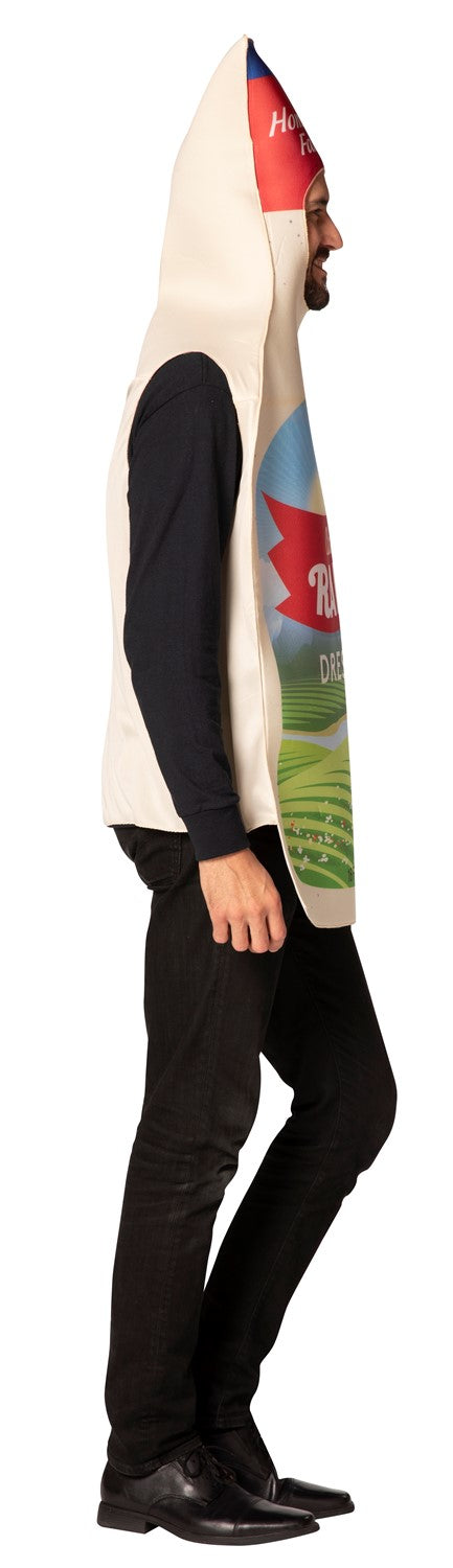 Ranch Dressing Bottle Costume, Adult One Size