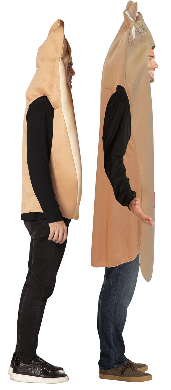 Hand and Big Foot Couples Costume, Adult One Size