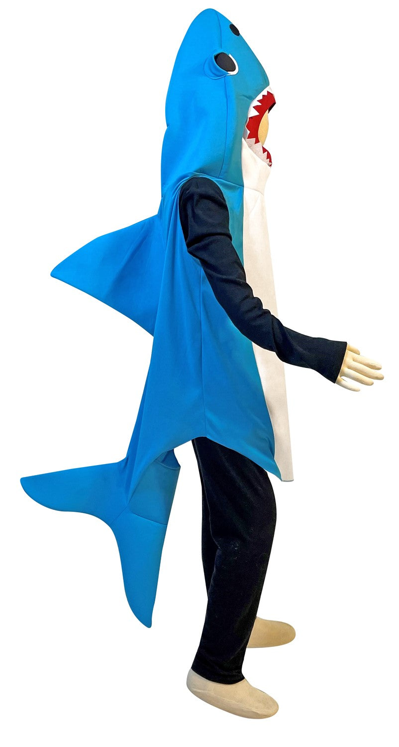 Ultimate Blue Shark Kids Costume, Size 7-10