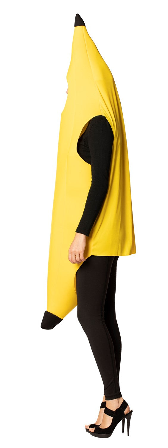 Ultimate Banana Fruit Costume, Petite Adult Size XXS